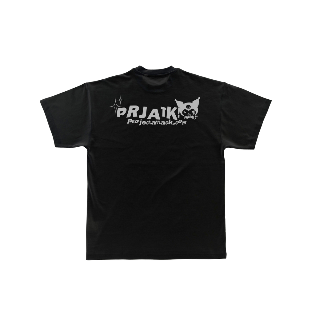 Project Attack Kuromi! Black Tee