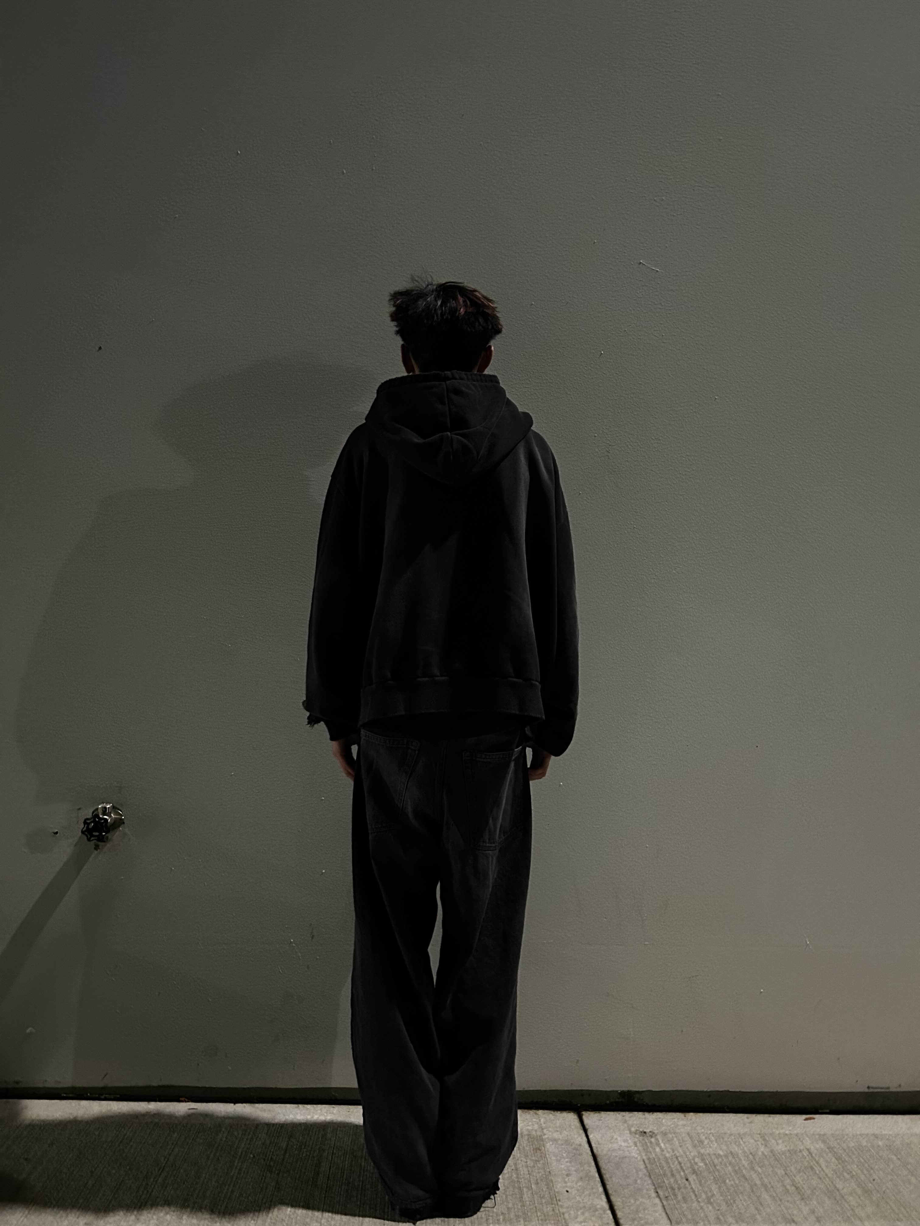 Project Attack Distressed Zip-Up [PRE-ORDER]